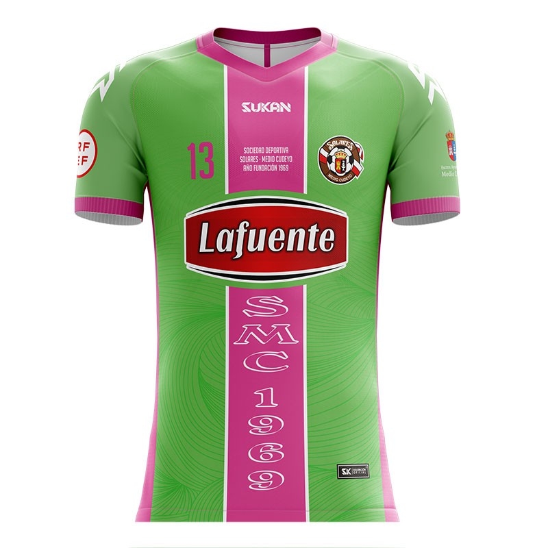 CAMISETA PORTERO VERDE SD SOLARES