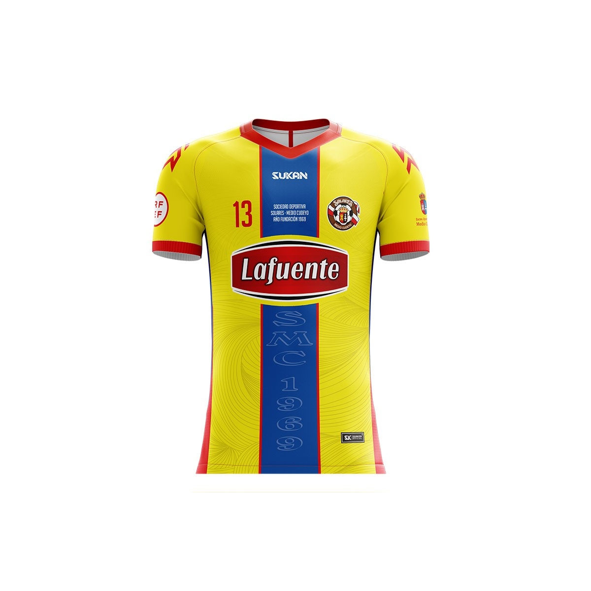 CAMISETA PORTERO AMARILLA...