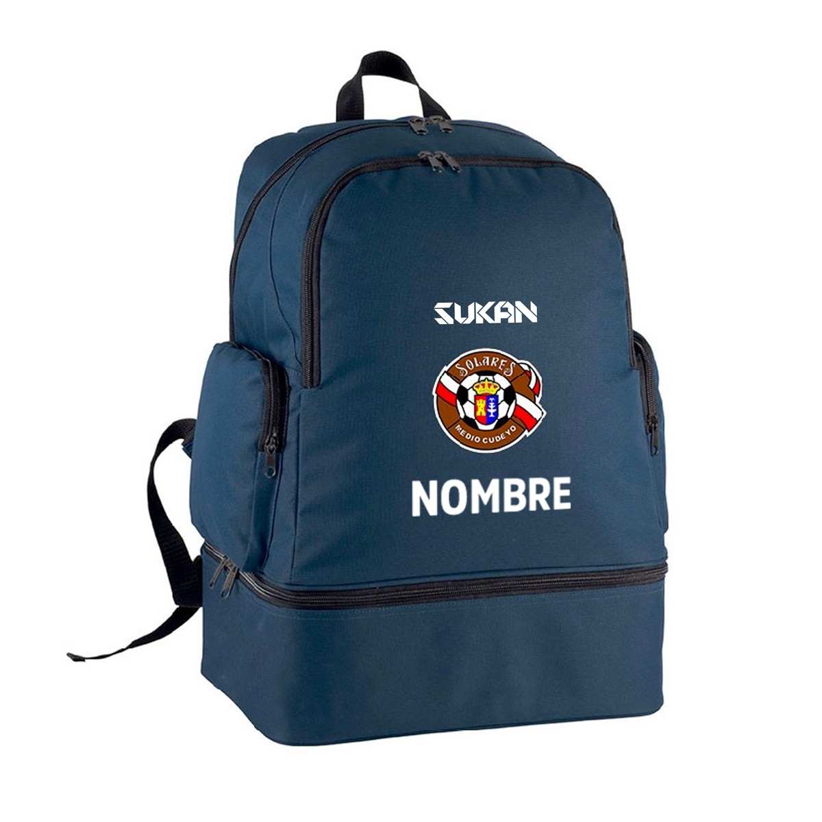 MOCHILA SD SOLARES CON NOMBRE