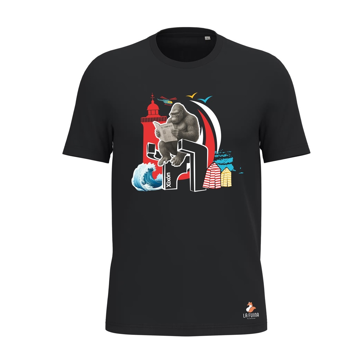 CAMISETA CAGADERU KING KONG...