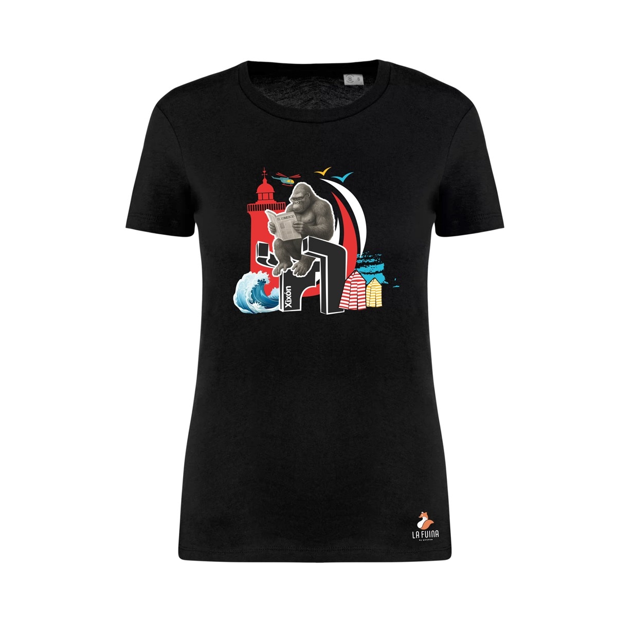 CAMISETA CAGADERU KING KONG...