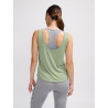 CAMISETA TIRANTES HUMMEL SEAGRASS GRAY LIGHT BURNOUT TANKTOP