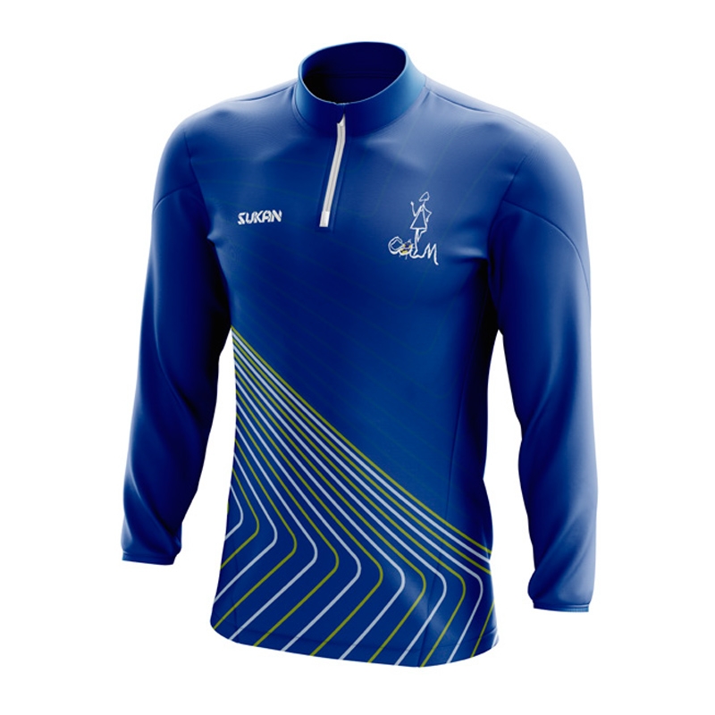 SUDADERA 1/2 ZIP ATLETISMO MIERES
