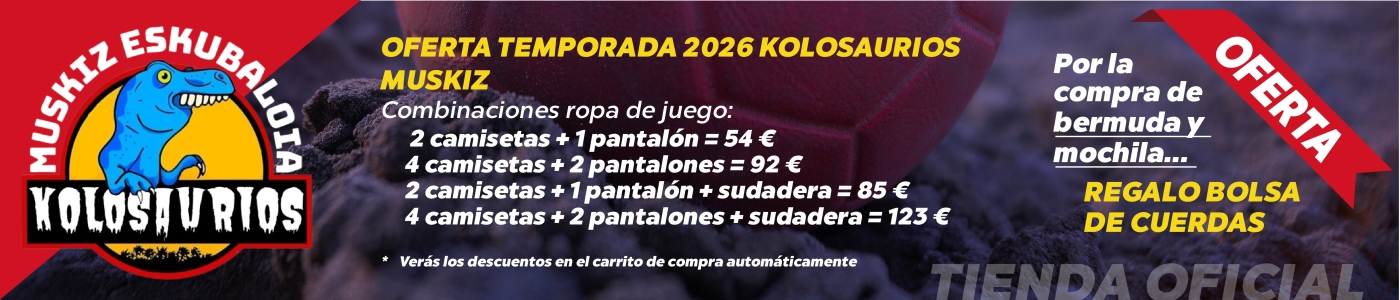 KOLOSAURIOS MUSKIZ